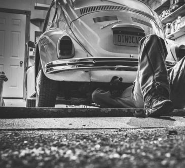 car mechanic working